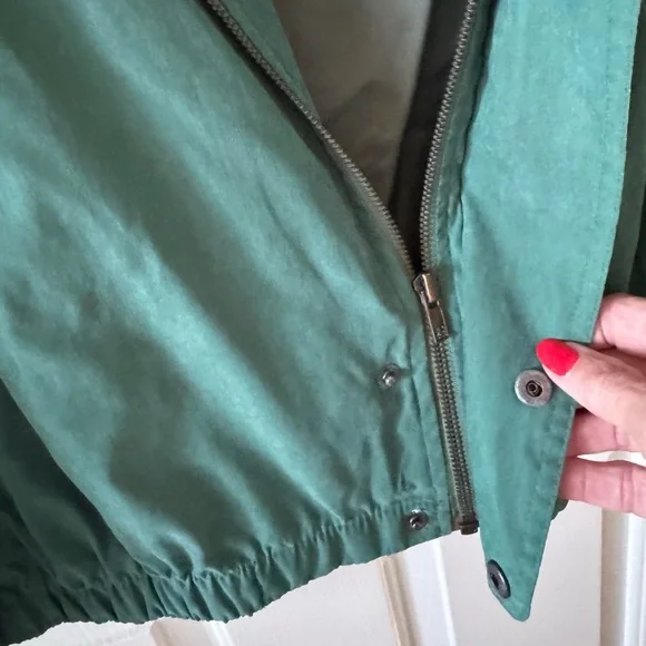 Pro Am Golf Windbreaker, XL, Masters Green, zip front with collar NWOT - Picture 4 of 12